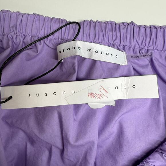 NWT | Susana Monaco | Strapless Bubble Mini Dress | Lavender | Size S - Picture 6 of 10